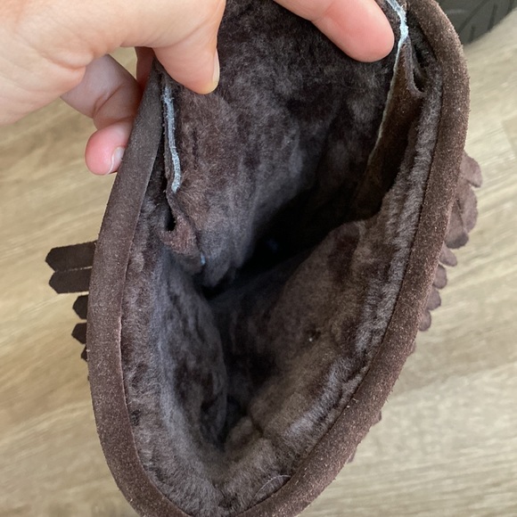 L.L. Bean Ll Bean Tall Brown Suede Moccasin Boots - Women | Color: Brown |8.5 - Picture 6 of 10